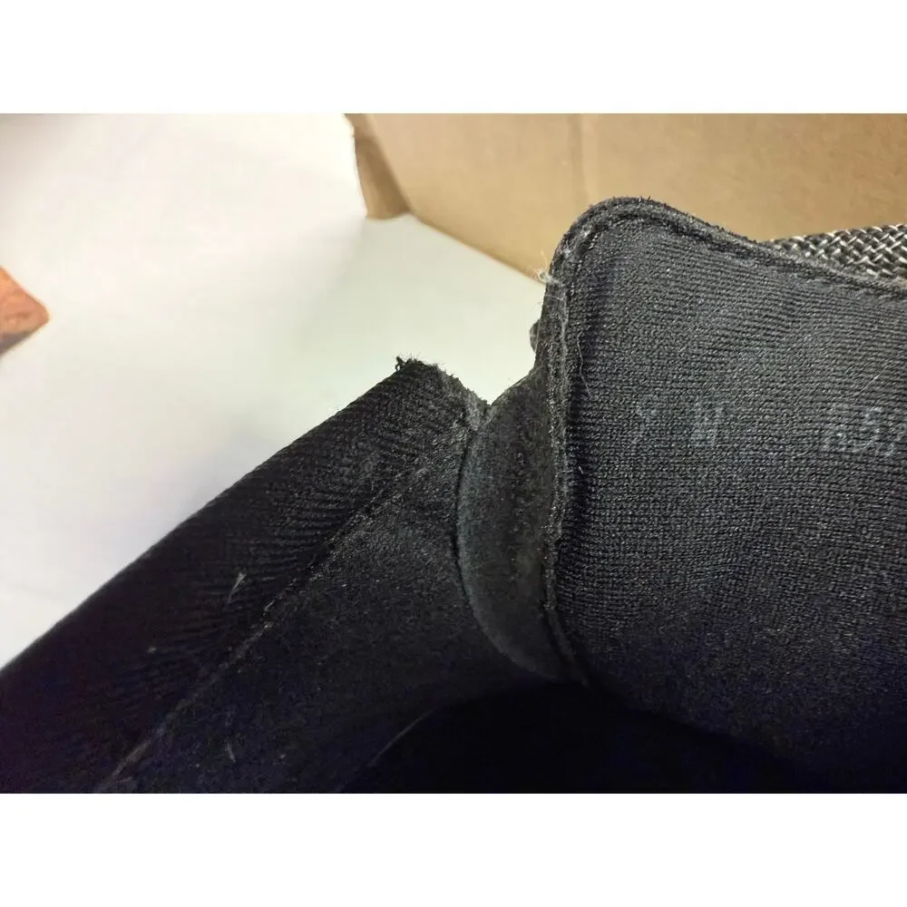 SAS  Walk Easy Nero Black Suede Shoes Womens Size 9W SMADE IN USA - Picture 2 of 12